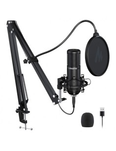 MAONO AU-PM420S Set microfono da studio a condensatore USB + accessori
