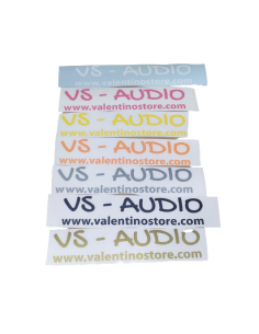 Adesivo VS-Audio pretagliato vari colori 190x40mm - GADGET