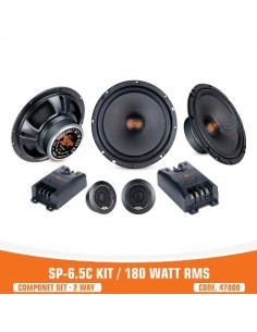 Sp Audio SP6.5C-KIT Sistema / Kit 2 vie 165mm+Tweeter+Filtro 360w MAX