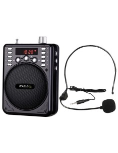 Amplificatore vocale 30w portatile con player MP3 USB + rec con microfono incluso