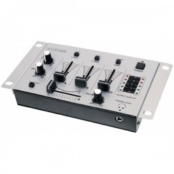 KONIG Mixer DJ 3 Canali Stereo ideale per il mixare 3 sorgenti audio HIFI STUDIO