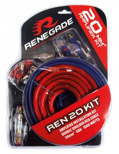 Renegade Kit cavi RX20KIT per installazione con cavo 20mm2