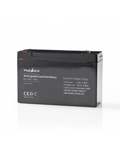 Batteria piombo-acido ricaricabile da 6 V | 10000 mAh | 151 x 50 x 95 mm