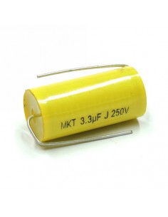 Condensatore MKT 250V 3,3uF (microfarad) - Poliestere -