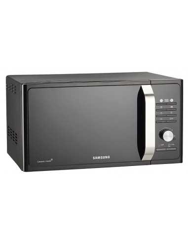 23 Litri Nero/Argento Samsung MG23F302TAK Forno a Microonde Grill 1100 W Healthy Cooking 