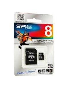 MICRO SD 8 GB CON ADATTATORE