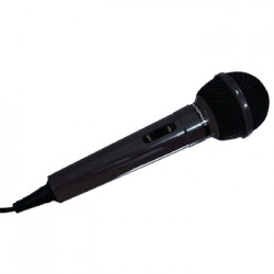 Microfono con Cavo 6.35 mm -75 dB Nero